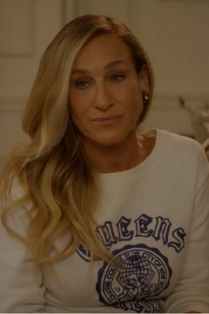 Sarah Jessica Parker Crewneck Queens College Sweatshirt
