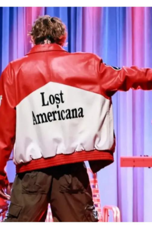 The Tonight Show MGK Lost Americana Red Jacket