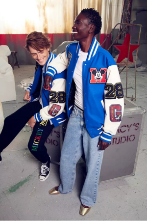 Disney | Macy's Adult Unisex Vintage Varsity Parade Jacket