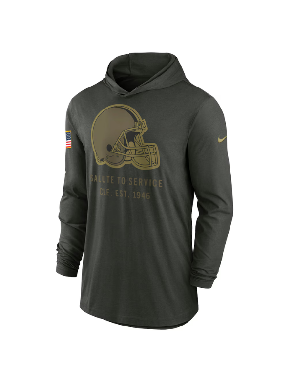 Cleveland Browns Nike NFL Salute to Service 2025 Hoodie Cleveland Browns Nike NFL Salute to Service 2025 Hoodie