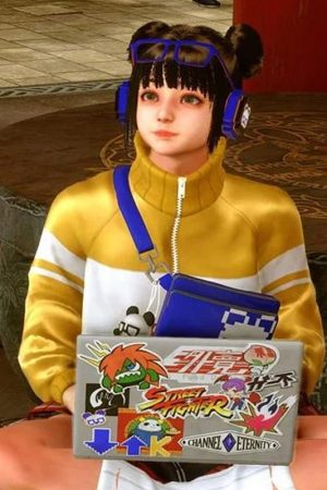 Li-Fen Street Fighter 6 Yellow Leather Jacket