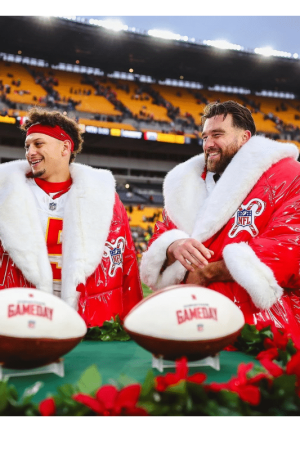 Christmas Game Day NFL Santa Coat