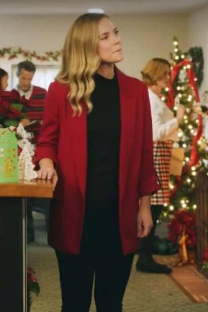 Cindy Busby There’s No Place Like Christmas Red Blazer