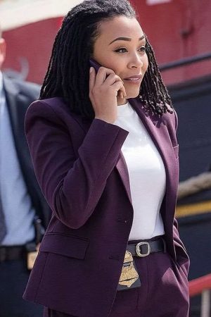 Lena Silver Boston Blue SO1 Purple Blazer