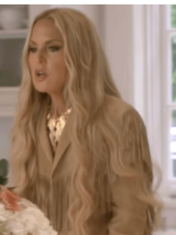 Real Housewives Of Beverly Hills Rachel Zoe Fringe Suede Jacket Real Housewives Of Beverly Hills Rachel Zoe Fringe Suede Jacket