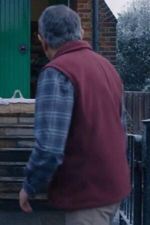 Rowan Atkinson Man vs Baby Purple Vest