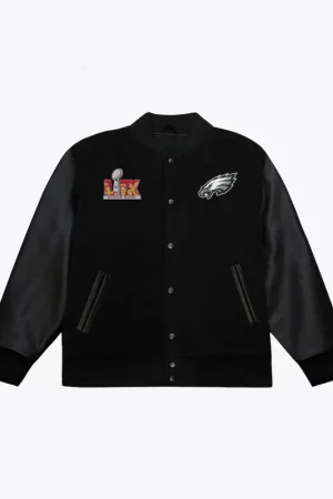 Philadelphia Eagles Super Bowl LIX Champions Varsity Jacket