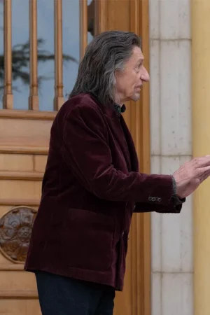 Wonder Man Ben Kingsley Maroon Blazer