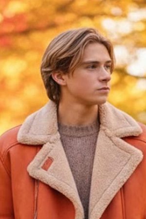 César Verneuil ICI TOUT COMMENCE Shearling Car Coat