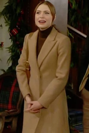 The Young and the Restless S53 Hayley Erin Brown Coat