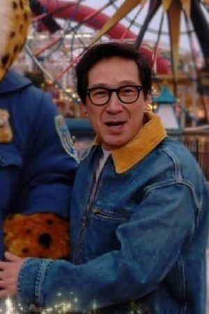Disney Park Visit 2025 Ke Huy Quan Denim Jacket