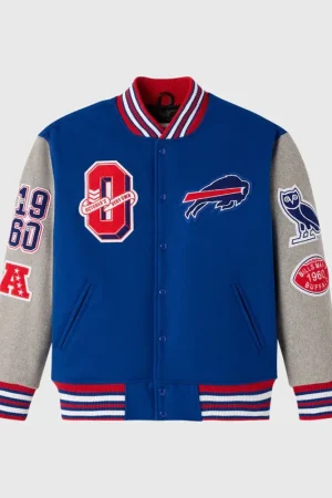 NFL Buffalo Bills Blue Varsity Jacket