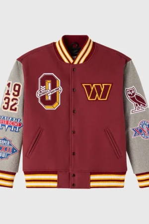 NFL Washington Commanders Varsity Jacket