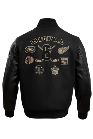 NHL All-Stars Original Six Wool Varsity Jacket