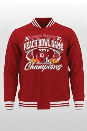 Peach Bowl Championship Indiana Hoosiers Varsity Jacket