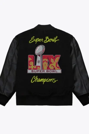 Philadelphia Eagles Super Bowl LIX Champions Varsity Jacket