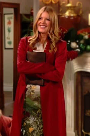 Phyllis Newman The Young and the Restless Burgundy Coat