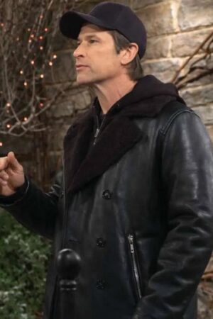 The Young And The Restless S53 Roger Howarth Shearling Jacket