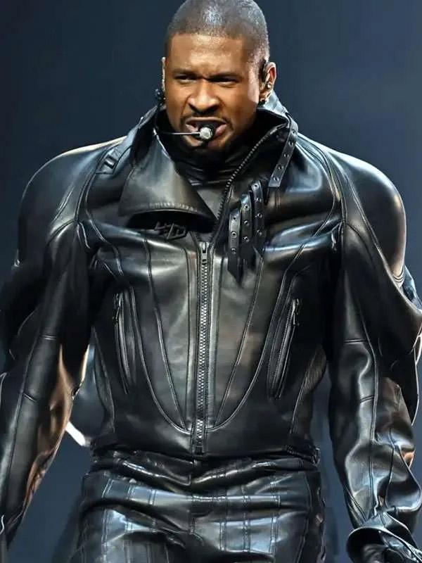 Usher Past Present Future Tour Leather Jacket Usher Past Present Future Tour Leather Jacket