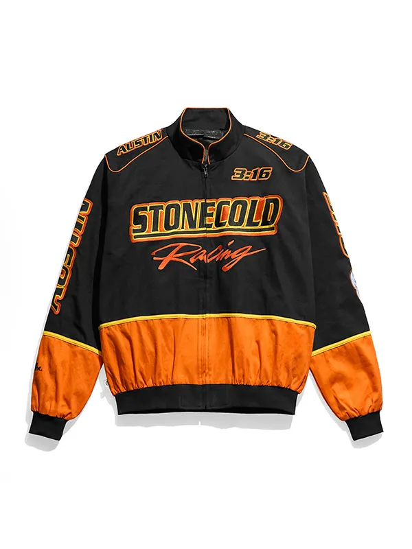 WWE Stone Cold Lightweight Racing Jacket WWE Stone Cold Lightweight Racing Jacket
