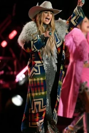 New Year Eve Lainey Wilson Wool Coat