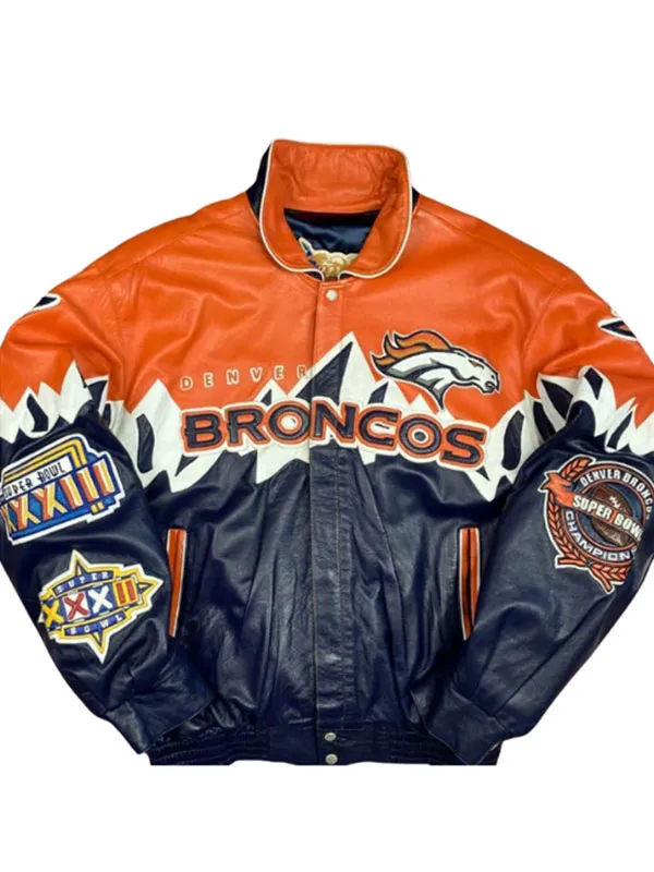 Shannon Sharpe Denver Broncos Super Bowl Jacket Shannon Sharpe Denver Broncos Super Bowl Jacket