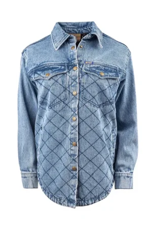 Women Rodeo Palo Duro Quilted Denim Jacket