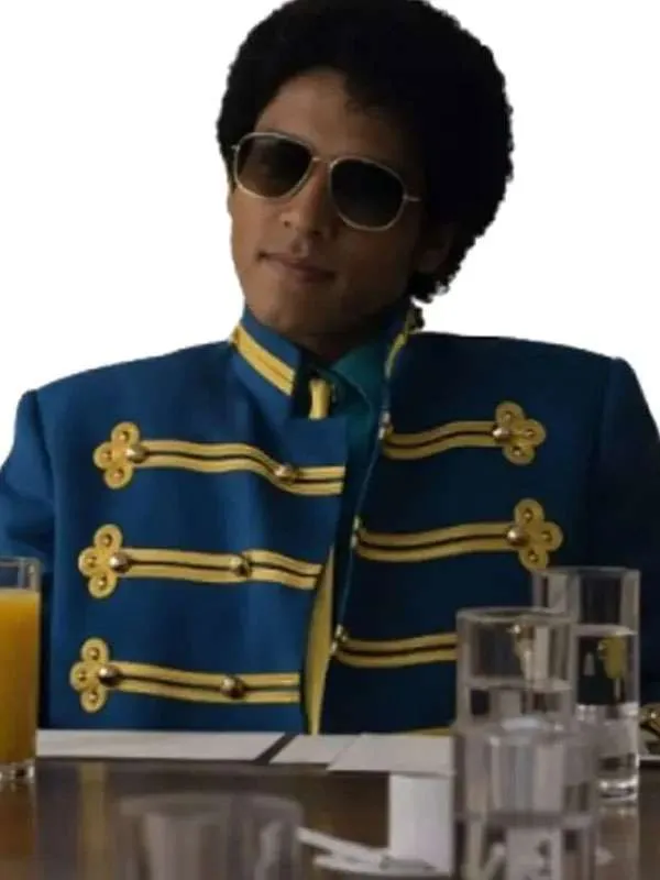 Michael Jaafar Jackson Blue Jacket Michael Jaafar Jackson Blue Jacket