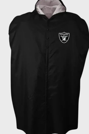Raiders Las Vegas Cape Coat