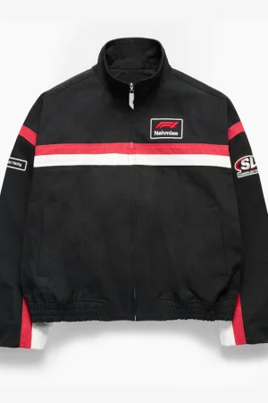 Nahimas x Formula 1 Racing Moto Bomber Jacket