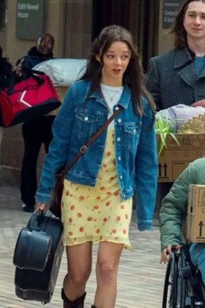 Run Away S01 Paige Greene Blue Denim Jacket